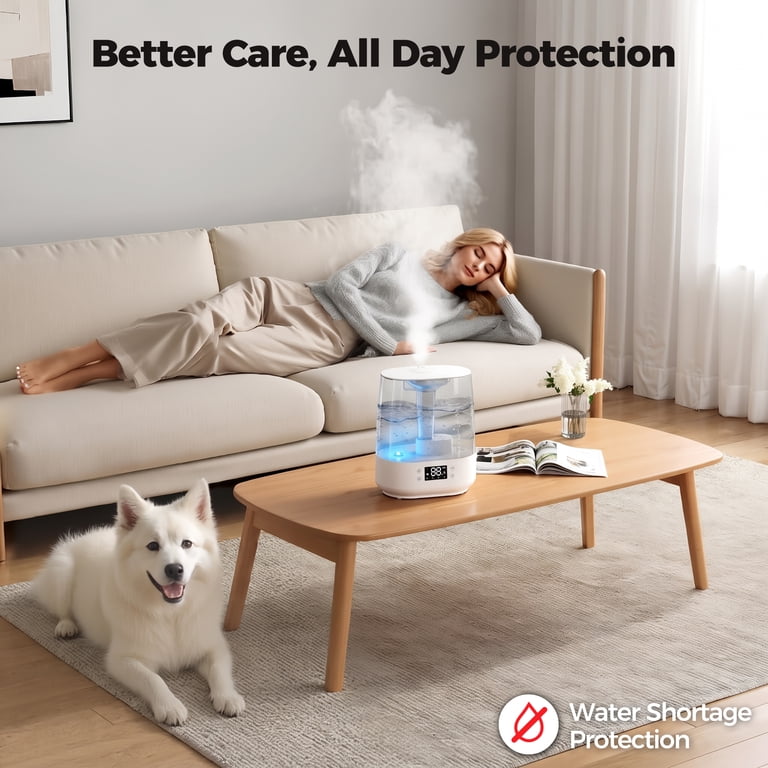 Patbrela 6L Cool Mist Humidifier with Smart Humidity Control photo 4
