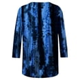 thumbnail image 3 of TIMIFIS Hauts pour Femmes Manches 3/4 Tunique Ample Décontractée Col Rond T-Shirt Automne, 3 of 4