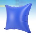 thumbnail image 1 of Inflatable Pool Pillow, Thick PVC Inflatable Pool Pillow, Cold Resistant Air Pillows, Dual Valve for Fast Inflation with Grommets for Above Ground Pools Winterizing, 1 of 7