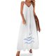 thumbnail image 1 of Vestido sin mangas de velero de acuarela vestidos de cumpleaños para mujeres vestido de noche de mujer 2024 vestidos para mujer, 1 of 7