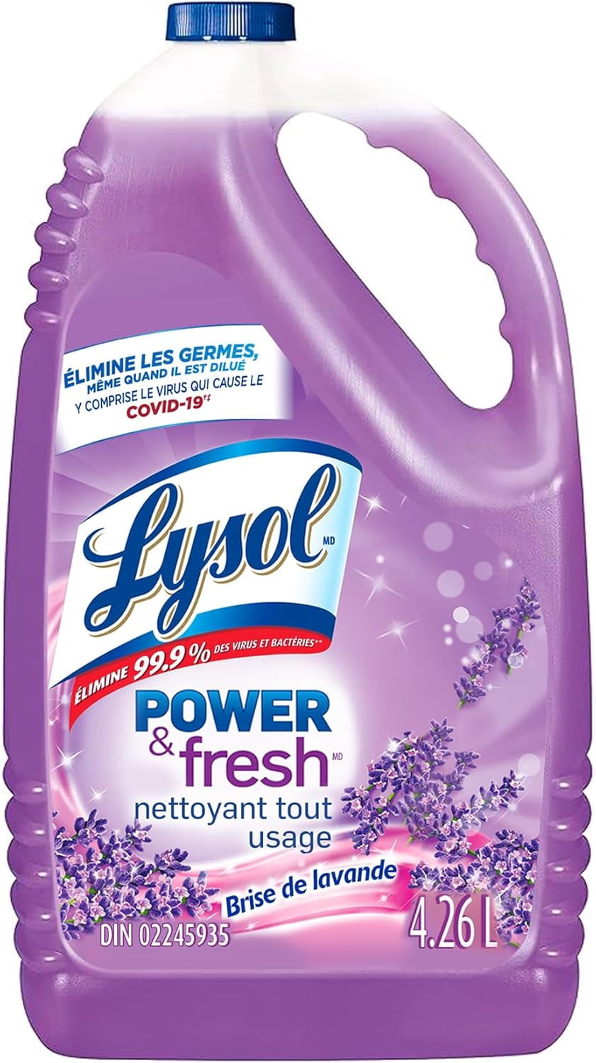 Lysol® Multi Surface Cleaner Pourable - Power & Fresh™ Lavender, 4.26 L
