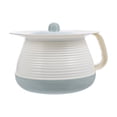 thumbnail image 1 of 1 Set Plastic Spittoon with Lid Portable Chamber Pot Covered Night Urinal for Home Hospital, 1 of 2