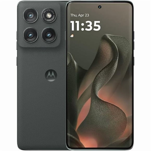 Remis à Neuf Motorola Moto Edge 2025 256 Go Deep Forest Téléphone Intelligent Déverrouillé 6,7 Pouces pOLED 120Hz 5G - Excellent