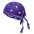 thumbnail image 1 of Gorros de para , gorro de bandana, cómodos y ligeros, para mujeres y adultos, para , patinaje , ejercicio , púrpura Yinane Sombreros de pirata ciclista, 1 of 3