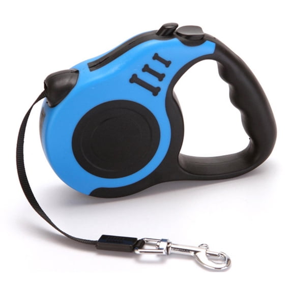 Retractable Cat Leash,Dog Retractable Leash,Retractable Dog Leash,Pet Walking Leash With Anti-slip Handle for Small Medium Dog Cat,Pet Dog Puppy Automatic Retractable Traction Rope(Blue 10FT)