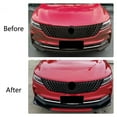 thumbnail image 3 of Front Bumper Lip Splitter Spoiler Chin For Chevy 00-07 Monte Carlo SS Carbon F+, 3 of 16