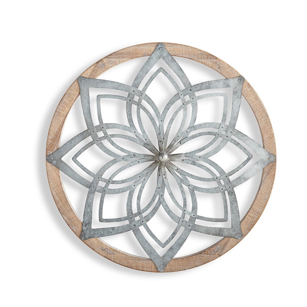 Heritage Round Wall Art - Acrylic Decorative Wall Medallions, Hand-Made