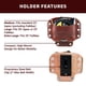 thumbnail image 3 of Funda con cinta adhesiva Occidental Leather Clip-On 5042, tamaño mediano, 3 of 4