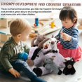 thumbnail image 4 of Set de juguetes de peluche HyDren Goat de 45 cm con 4 niños de peluche para niños, 4 of 6