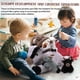 thumbnail image 4 of Set de juguetes de peluche HyDren Goat de 45 cm con 4 niños de peluche para niños, 4 of 6