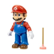 Super Mario Movie 5 inch Mario Action Figure with Plunger Accessory