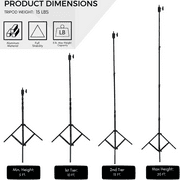 Glide Gear TST 20 Sky High Video Camera Tripod Stand (20)