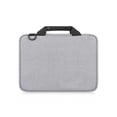 thumbnail image 1 of Bolsa para computadora portátil Sonducket Organizador electrónico Forro polar a prueba de golpes Gris 15-16 pulgadas, 1 of 6