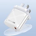 thumbnail image 4 of Carga de teléfono de 25 W AC100-240V Carga rápida USB para iPhone 14 Pro (Blanco Reino Unido) Tmvgtek Para estrenar, 4 of 6