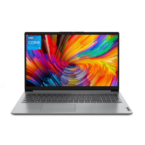 Lenovo IdeaPad 15 Laptop, 15.6" FHD Display, Intel Core i5-1335U, 8GB RAM, 512GB PCIe NVMe SSD, Windows 11 (Gray)
