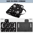 thumbnail image 4 of Uorisanigo Golf Skull Golf Cart Seat Covers Fits for EZGO, Club Car, Yamaha and More, Non-Slip Golf Cart Seat Towel Blanket with Storage Pockets Keeps Seats Comfortable and Clean, 4 of 7