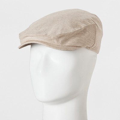 cream suede cap
