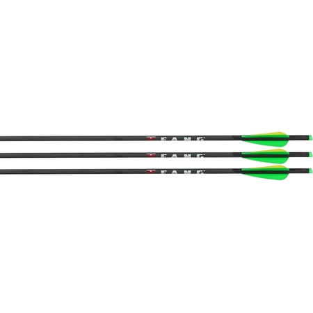 PSE Fang Crossbow Half Moon Bolt (3 Pack) Black 20
