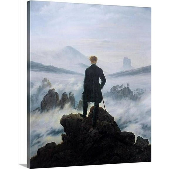 Wanderer above the Sea of Fog by Caspar David Friedrich Wanderer above the Sea o