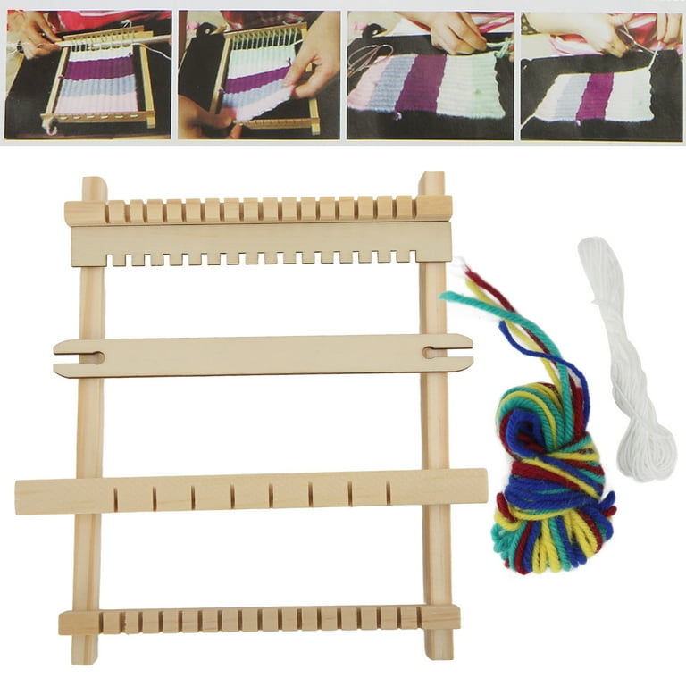 13x 18 Hand Weaving Loom Kit Beginner, Tapestry Weaving Frame