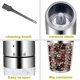 thumbnail image 4 of Electric Salt and Pepper Grinder Set|2PCS with Gravity Sensor, LED Light, Adjustable Coarseness, 4 of 5