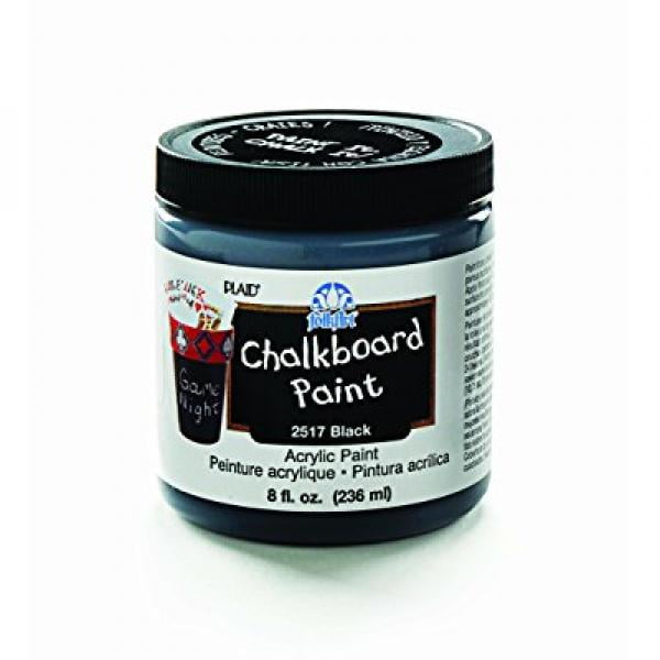 FolkArt 2517 8Ounce Chalkboard Paint, Black
