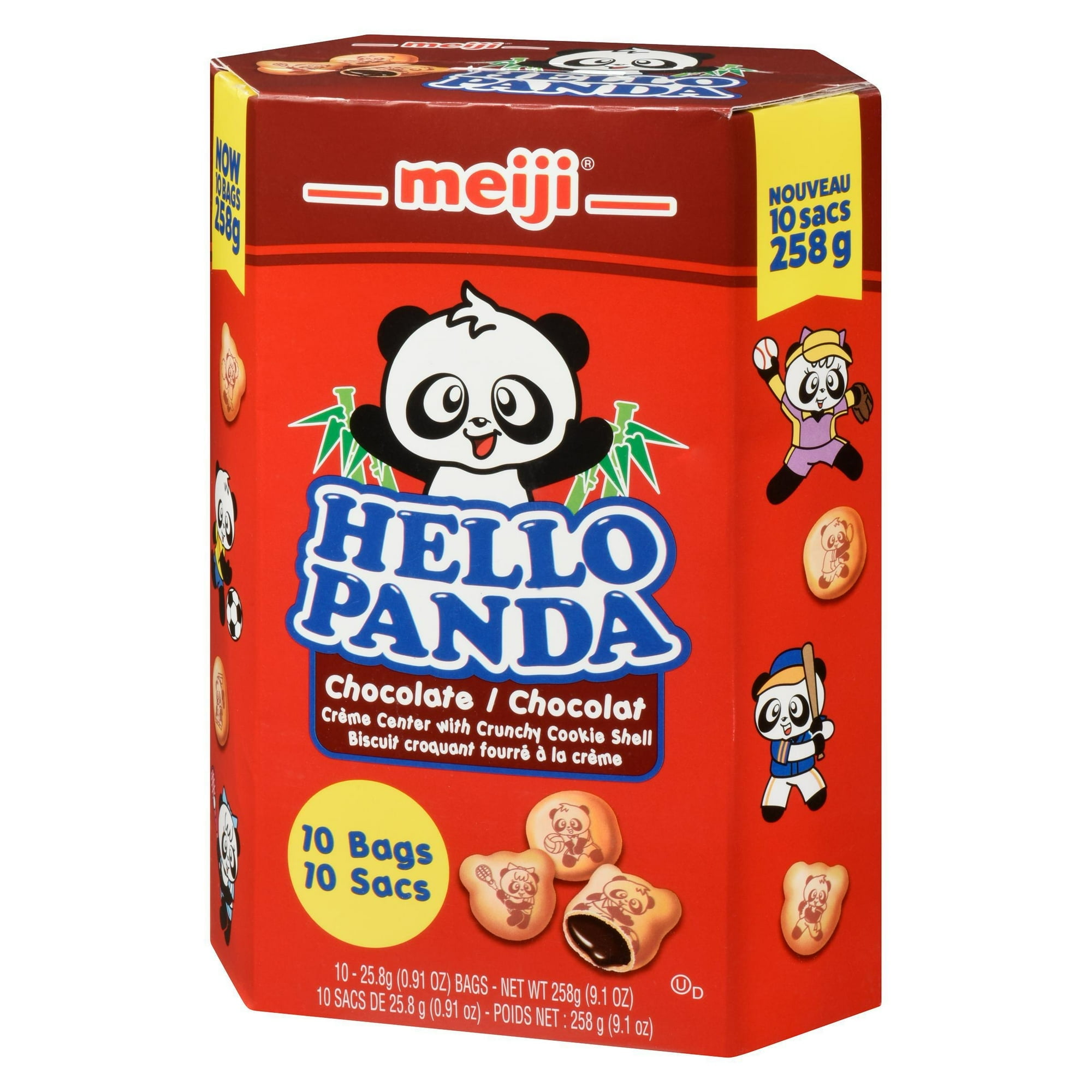 Meiji Géant Hello Panda Biscuits - Chocolat