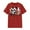 Red, variant on Friends Collage Unisex T-Shirt â Soft Cotton Graphic Tee, Spooky Movie Fan Gift,Blue,S
