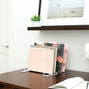 Better Houseware 4-Section Medium Vertical Organizer, White, 1493PT