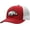 Arkansas, variant on Brand New Collegiate Men's Indiana Mesh Adjustable Trucker Hat, 100% Cotton, Embroidered Logos, Official School Colors, Red
