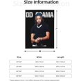 thumbnail image 4 of Dd Hip Hop Osama Flannel Blanket Air Conditioning Blanket Nap Blanket Sofa Throw Blanket Throw Blankets 50"X40", 4 of 6
