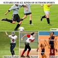 thumbnail image 6 of 3 Pairs Unisex Baseball/Softball Socks Youth Adult Over-the-Calf Knee High Socks, Black, 6 of 9