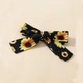 thumbnail image 4 of TOWED22 Baby Girl Clothes Newborn Romper Ruffle Sleeve Short Jeans Skirt with Headband Infant Outfits Set 0-18 Months Yellow,12-18 M, 4 of 7