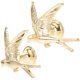 thumbnail image 1 of Hytrove 2Ud Y Pomos Dorados Para Muebles Con Único De Pájaro Volador, 1 of 8