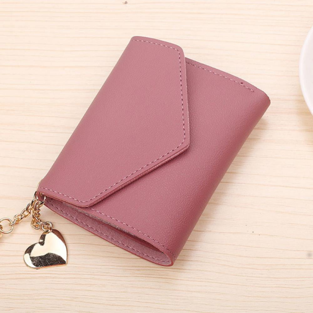 Women' s Outdoor Fashion Trend Solid Color Fringed Leather Card Wallet  Wallet Chain for Women Engraved Wallet for Men Kid Wallet Thin Wallet Men