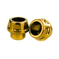 thumbnail image 1 of Almencla Replacement Motorcycle Front Fork Frame Sliders Accessory Falling Protection Golden, 1 of 8
