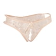 thumbnail image 1 of floral transparente Ropa interior abierto Bragas Lencería para mujeres - Beige Baoblaze ropa interior de tanga para mujeres, 1 of 8