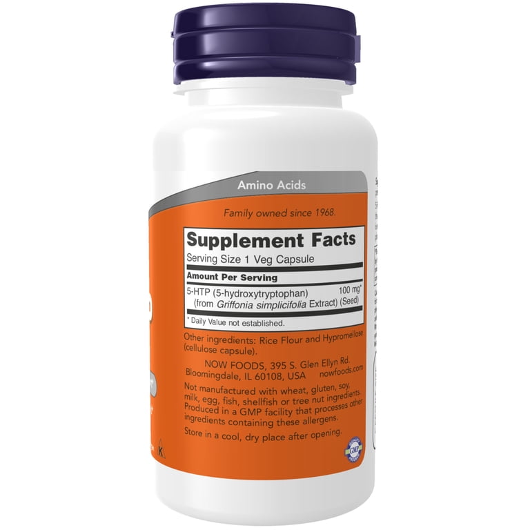 can i take 5 htp and l acetyl carnitine together NOW Supplements, 5-HTP (5-hydroxytryptophan) 100 mg, Neurotransmitter  Support* 60 Veg Capsules