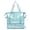 Light Blue, variant on WIZUTIZ Ladies Fashion Dry Wet Separation Large Capacity Portable Travel Bag Satchel Luggage Bag for Women Womens Handbags Large Solid Bags Waterproof Durable Bag 1 PC Pink