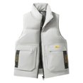 thumbnail image 4 of Men's Quilted Zip Front Sleeveless Jacket Lightweight Packable Outdoor Sport Vest For Cold Weather, 4 of 8