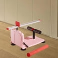 thumbnail image 1 of Sit y alcance el probador, probador de ligamentos con escala, instrumento de medición de ligamentos de equipos de fitness con tazas de succión fuertes Rosa, 1 of 8