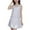 Gray, variant on Women's Dresses Midi Tank Top Dress with Round Neck Sleeveless Lightweight Solid Basic Simple Essentials Summer Beach Fashion Club Vacation Casual Outfit Plus Size