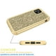thumbnail image 3 of Compatible con iPhone 13 Series Case, Slim Luxury Glitter Sparkle Bling Shiny Girly Women Thin Protective Girl Women Phone Case Cover para iPhone13 Pro - Dorado WD.WDQZL necesidades diarias, 3 of 4