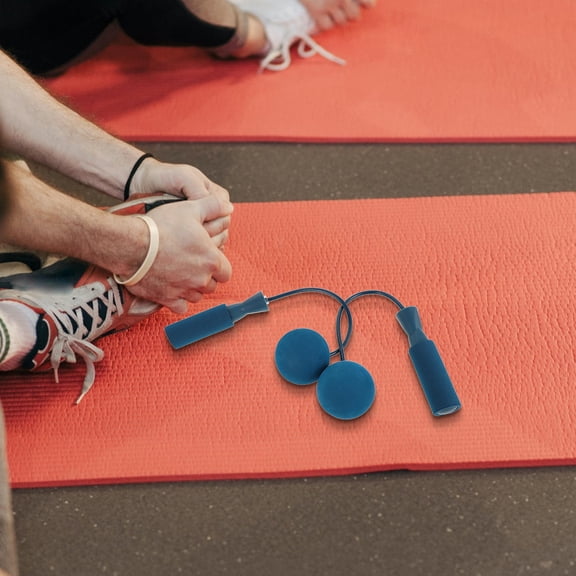 CTIRCHIU 1Pair Weighted Cordless Jump Rope for Home and Outdoor Fitness Exercises