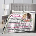 thumbnail image 4 of LHSHID Birthday Gift for My Best Friend Sisters Blanket Flannel Soft and Comfortable Anti static Bed Sofa Blanket 50x60in, 4 of 5