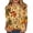 Green, variant on Women's 3/4 Sleeve Tops - Maple Leaf Print Round Neck T Shirts, Casual Fall Tees & Blouses for Everyday Wear, 3/4 Sleeve T Shirts for Women