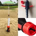 thumbnail image 5 of Base para sombrilla de playa, zócalo de tierra, soporte para sombrilla, soporte de tornillo, patas de sombrilla de playa con hélice que se atornillan a la arena, se utilizan para, 5 of 5