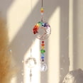 thumbnail image 3 of 3pcs Rainbow Chakra Crystal Suncatcher Windows Hanging Tree of Life Sun Catchers Decor with Prisms for Car, Feng Shui Charms Decor for Home, 3 of 13