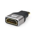 thumbnail image 1 of 8k Hdmi-compatible Extension Adapter 90 270 Right Angle 2.1 Male To Female, 1 of 5