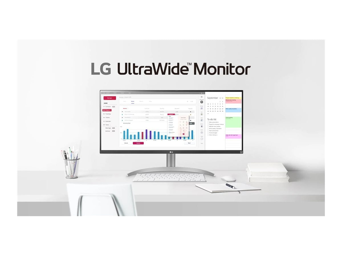 【34WQ650-W】34/UWFHD/HDMI LG UltraWide 34WQ650-W - LED monitor - 34